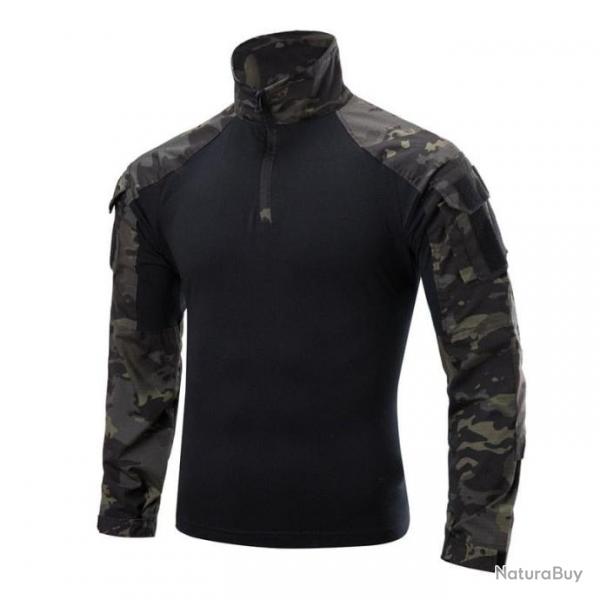 Chemise combat G3 UBAC MT Tactical - Multicam noir / S