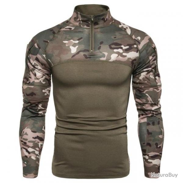 Chemise combat manches longues MV Bricks - Multicam / M