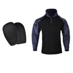 Chemise combat résistant à l'usure HWild - Bleu / S 50 - 60 kg