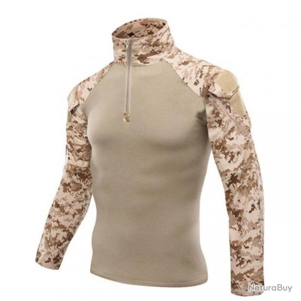 Chemise combat UBAC BS Tactical - S / Digital Desert