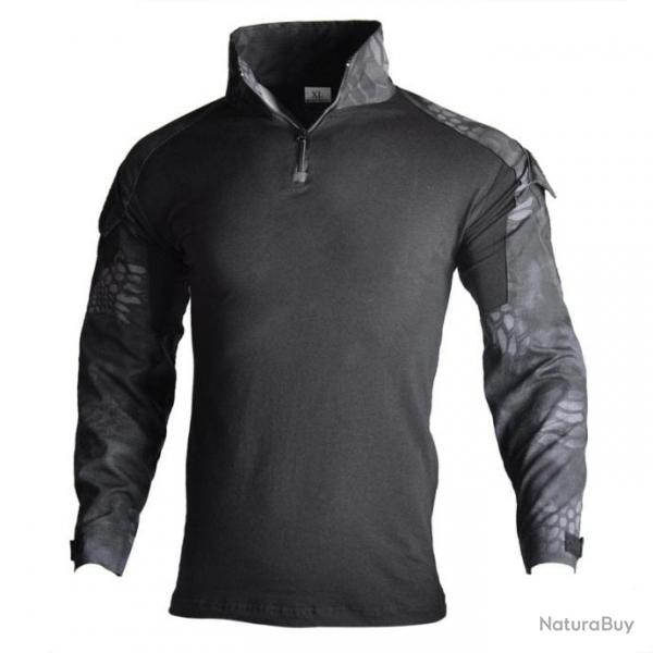 Chemise UBAC HWild Gear Phyton noir - S 40-50kg