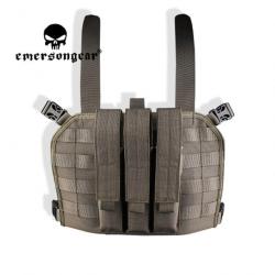 Chest Rig chargeur MOLLE MP7 EmGear - Gris / One Size