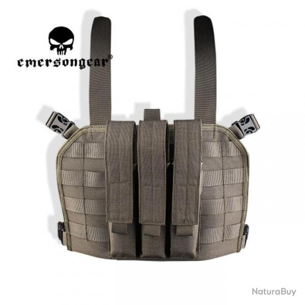 Chest Rig chargeur MOLLE MP7 EmGear - Gris / One Size