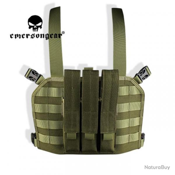 Chest Rig chargeur MOLLE MP7 EmGear - Vert OD / One Size