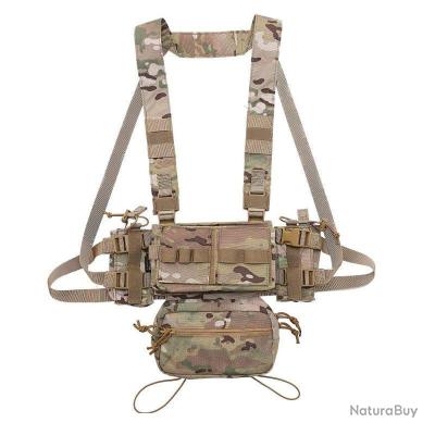 Chest Rig JPC MK3 JWS Molle - Multicam - Gilets tactiques Airsoft ...