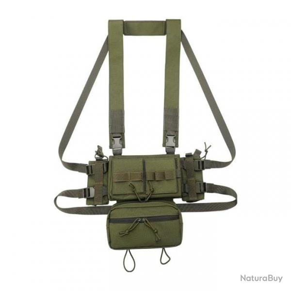 Chest Rig JPC MK3 JWS Molle - Ranger vert