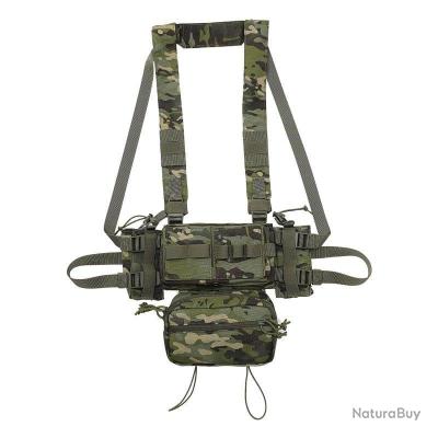 Chest Rig JPC MK3 JWS Molle - Woodland - Gilets tactiques Airsoft ...