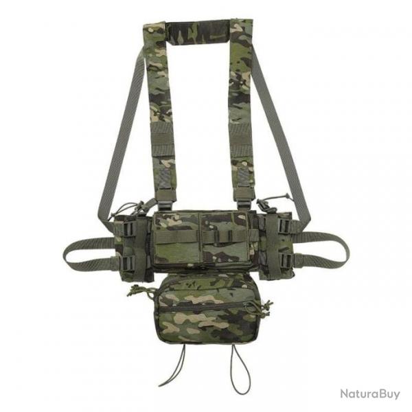 Chest Rig JPC MK3 JWS Molle - Woodland