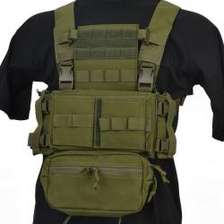 Chest Rig MK3 SOG pochette chargeur - Ranger vert