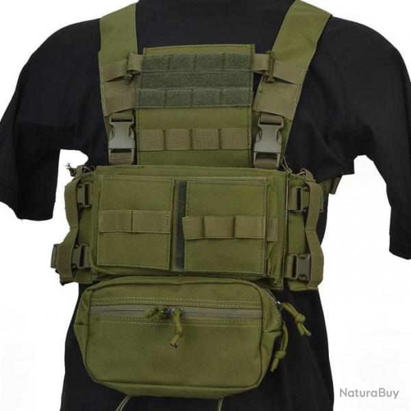 Chest Rig MK3 SOG pochette chargeur - Ranger vert