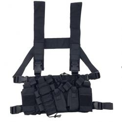 Chest Rig réglable pochette RH Gun - Noir