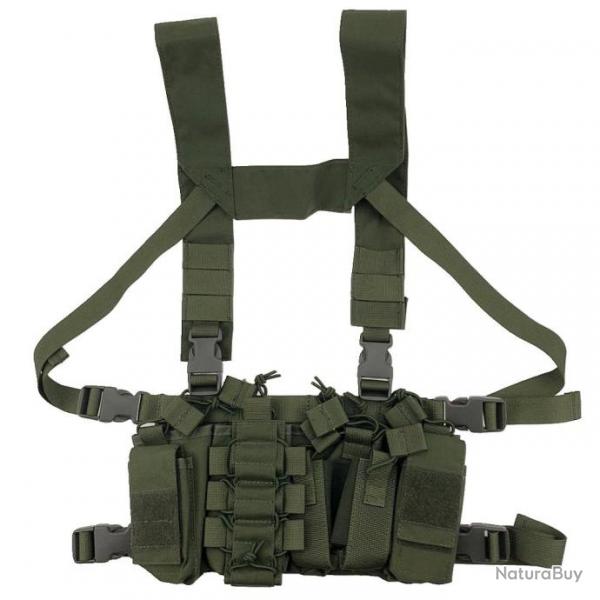 Chest Rig rglable pochette RH Gun - Ranger Green