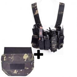 Chest Rig Swat Buckle Up Multicam noir