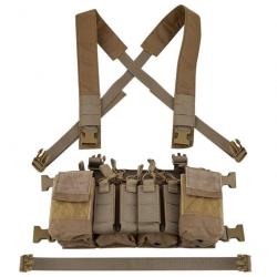 Chest Rig Tactical Rig X 7.62 5.45 - Coyote marron / Unique