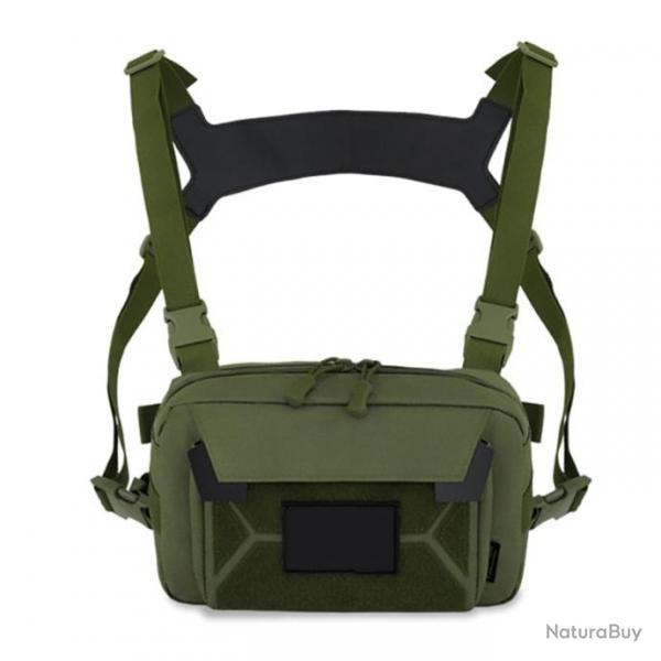 ChestRig 600D tanche XA919D - Army green