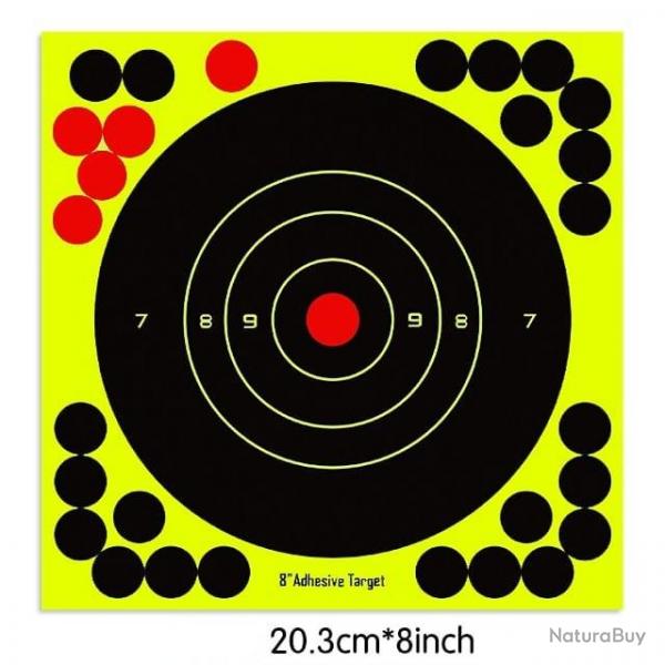 Cible de tir auto-adhsifs 10 pcs/lot - z3 Shooting Targets