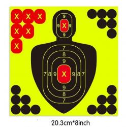 Cible de tir auto-adhésifs 10 pcs/lot - N2 Shooting Targets