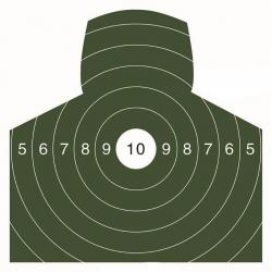 Cible humaine poitrine/tête 10pcs - I (10pcs)
