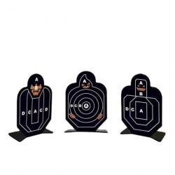 Cible métal Airsoft/Paintball 3 pcs/lot