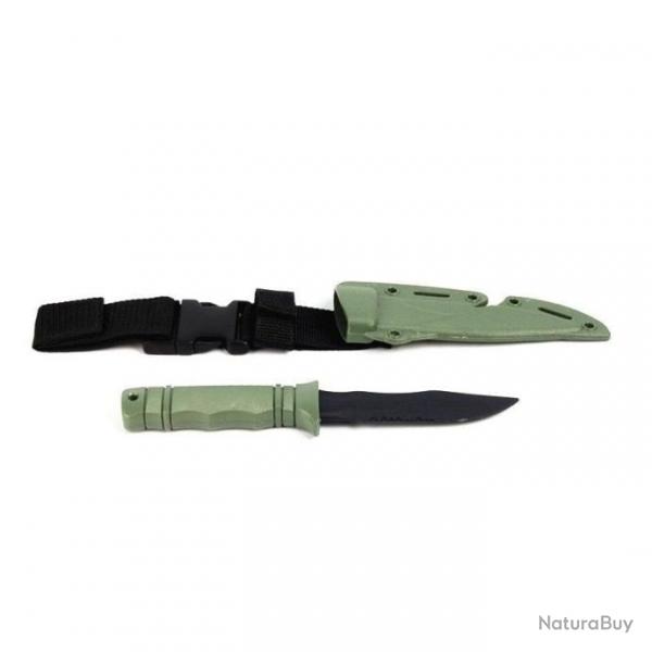 Couteau factice M9 US Army CY339 - Vert arme