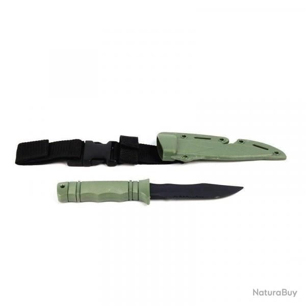 Couteau factice M9 US Army CY339 - Vert arme