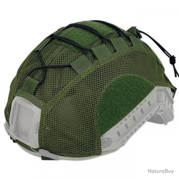 Couvre-casque Fast MH PJ BJ - Vert arme