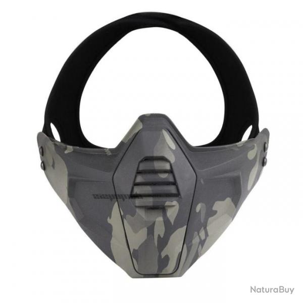 Demi-masque BattleField VOS Airsoft - Multicam noir