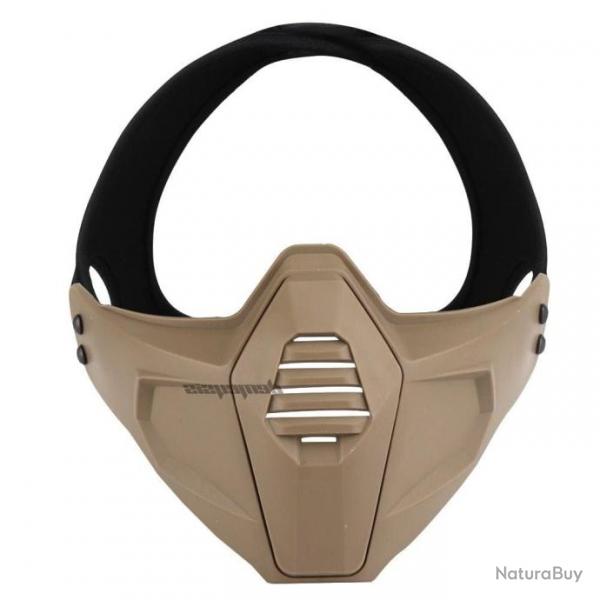 Demi-masque BattleField VOS Airsoft - Marron