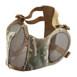 Demi-masque filet métal BattleLite ARS - Multicam