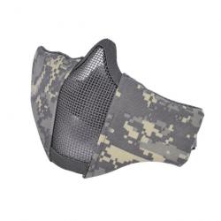 Demi-masque grille métal SN Airsoft - ACU