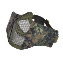 Demi-masque grille métal SN Airsoft - AOR2