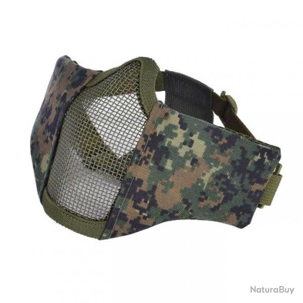 Demi-masque grille mtal SN Airsoft - AOR2