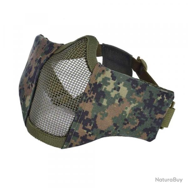 Demi-masque grille mtal SN Airsoft - AOR2