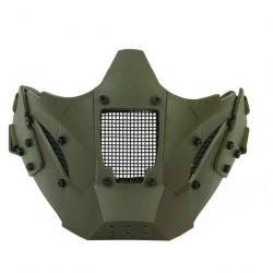 Demi-masque Iron Warrior Airsoft/Paintball - Ranger green