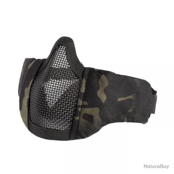 Demi-masque rglable OneTigris - Multicam noir