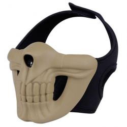 Demi-masque squelette Protector OS - Kaki