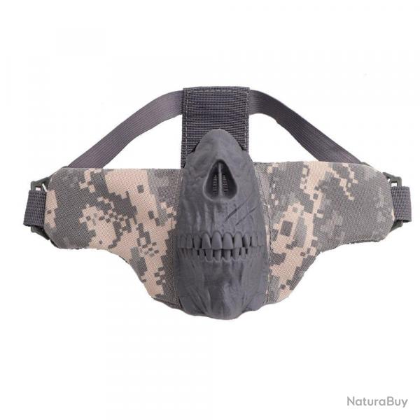 Demi-masque squelette Protector OS - Digital ACU