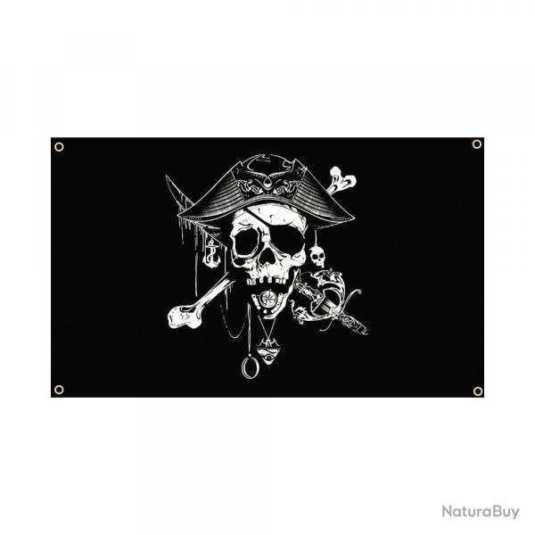 Drapeau Captain Jolly 4 oeillets 60-150 cm - 90x150 cm