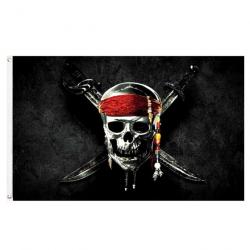 Drapeau Pirate Jolly Rogers 60-150cm - 60 x 90cm