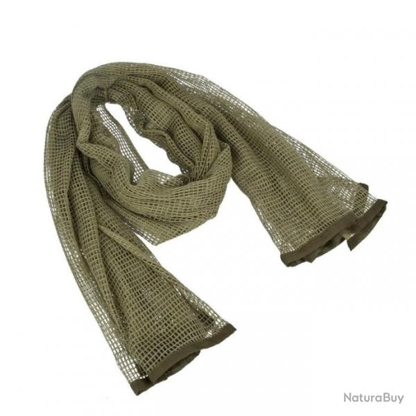 charpe maille camouflage HOS 190x90 cm - Olive