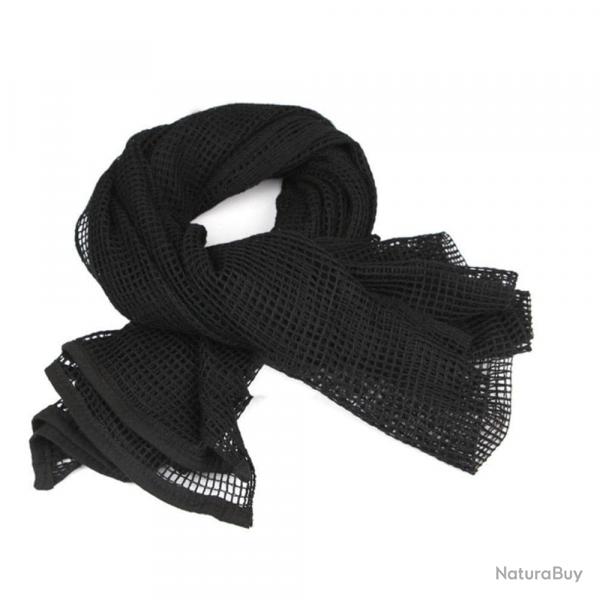 charpe tactique maille Shemagh - Noir
