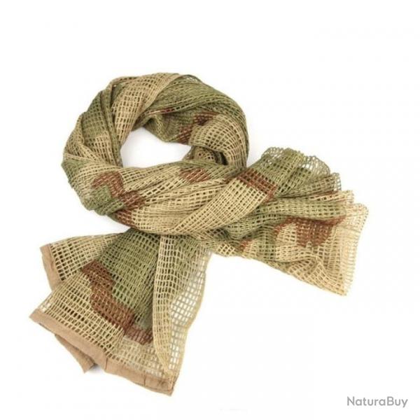 charpe tactique maille Shemagh - Camo Desert