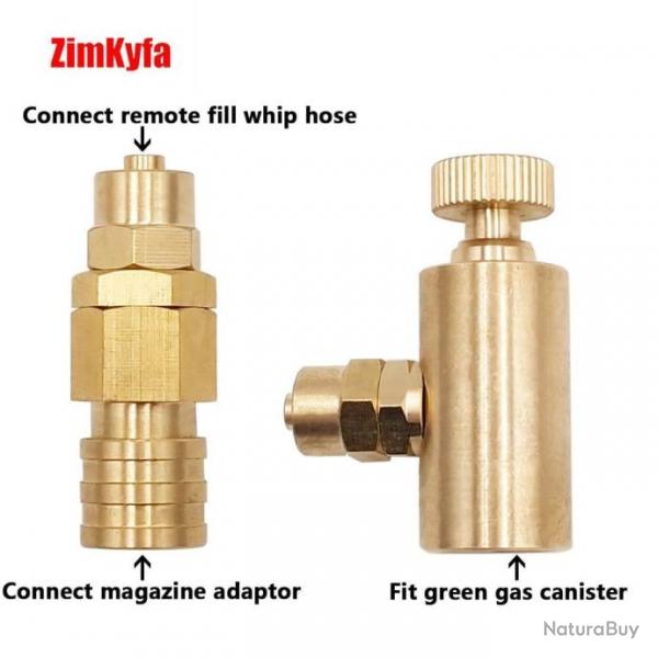 Ensemble adaptateurs gaz tuyau bobine - Adapter kit