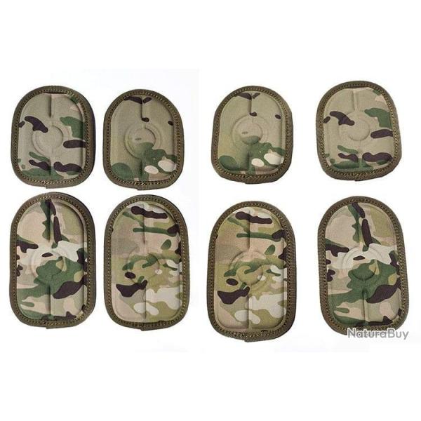 Ensemble coussinets protection AVS CPC SFP - Multicam  (8 pcs)