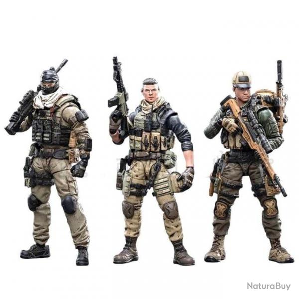 Ensemble figurine soldat Hardcore Freedom 3 pcs