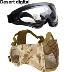 Ensemble masque/lunettes Ultra Ones - Desert digital