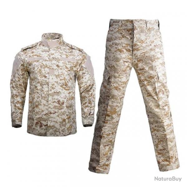 Ensemble uniforme camouflage HWild - Desert Digital / XS- (45-55kg)