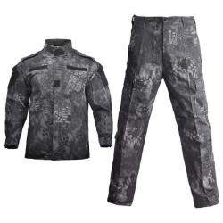 Ensemble uniforme camouflage HWild - Black Python / XS- (45-55kg)