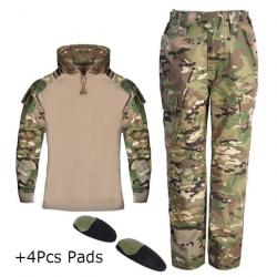 Ensemble uniforme enfant HWild Tactical - Multicam / 130 cm