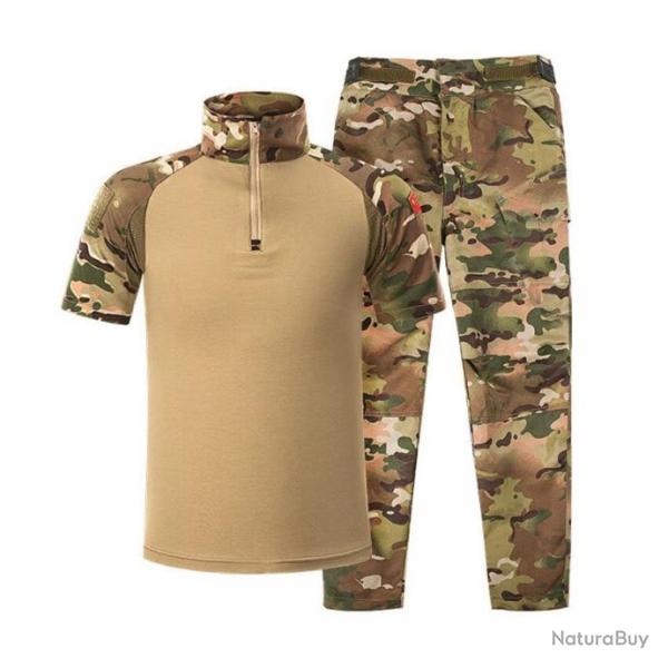 Ensemble uniforme enfant WW2 Multicam - 120 cm